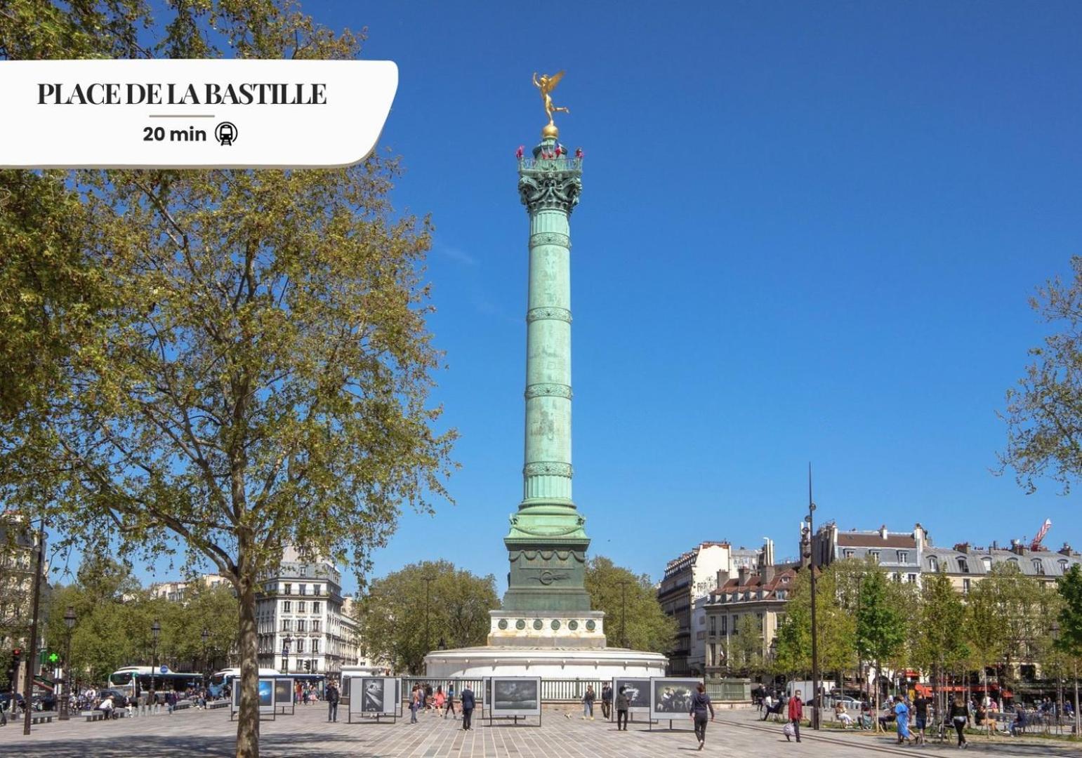 154 Suite Phil - Superbe Appartement A Paris. Kültér fotó